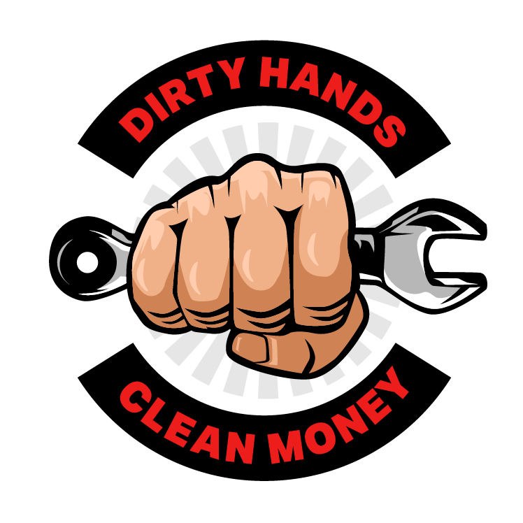 Dirty Hands Clean Money 3" STICKERS