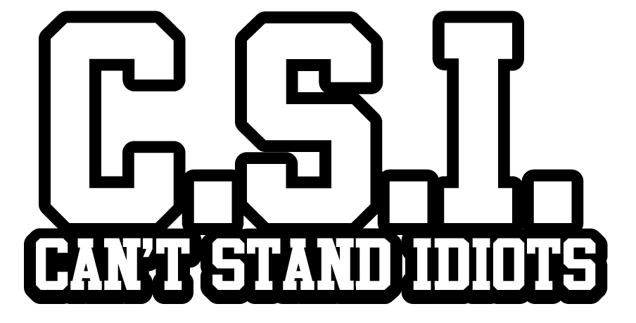 C-S-I 3" STICKERS