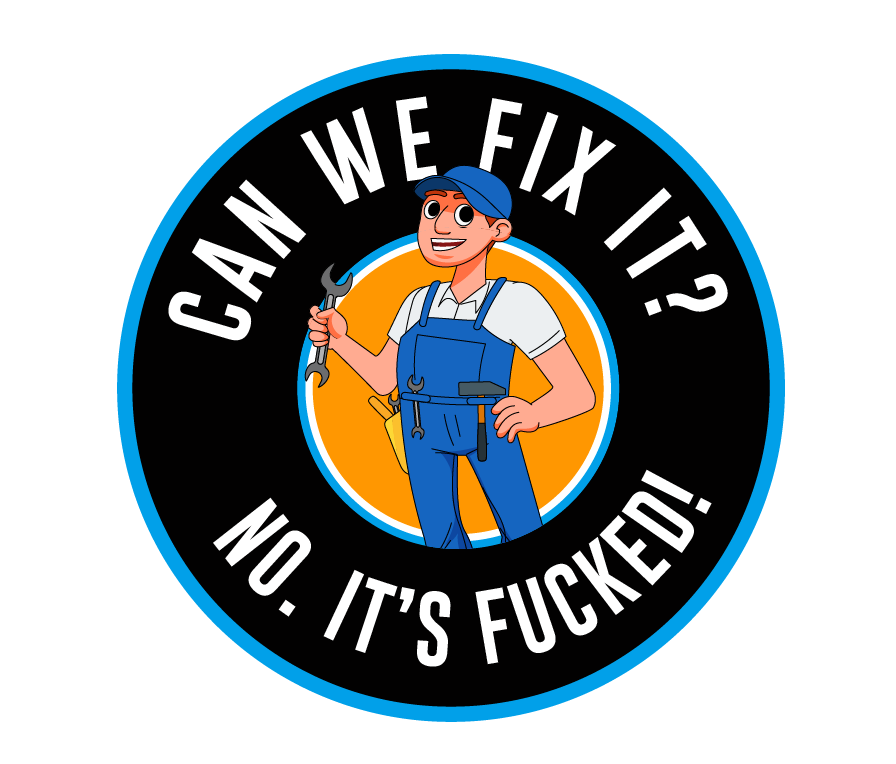 Can We Fix it 3" STICKER