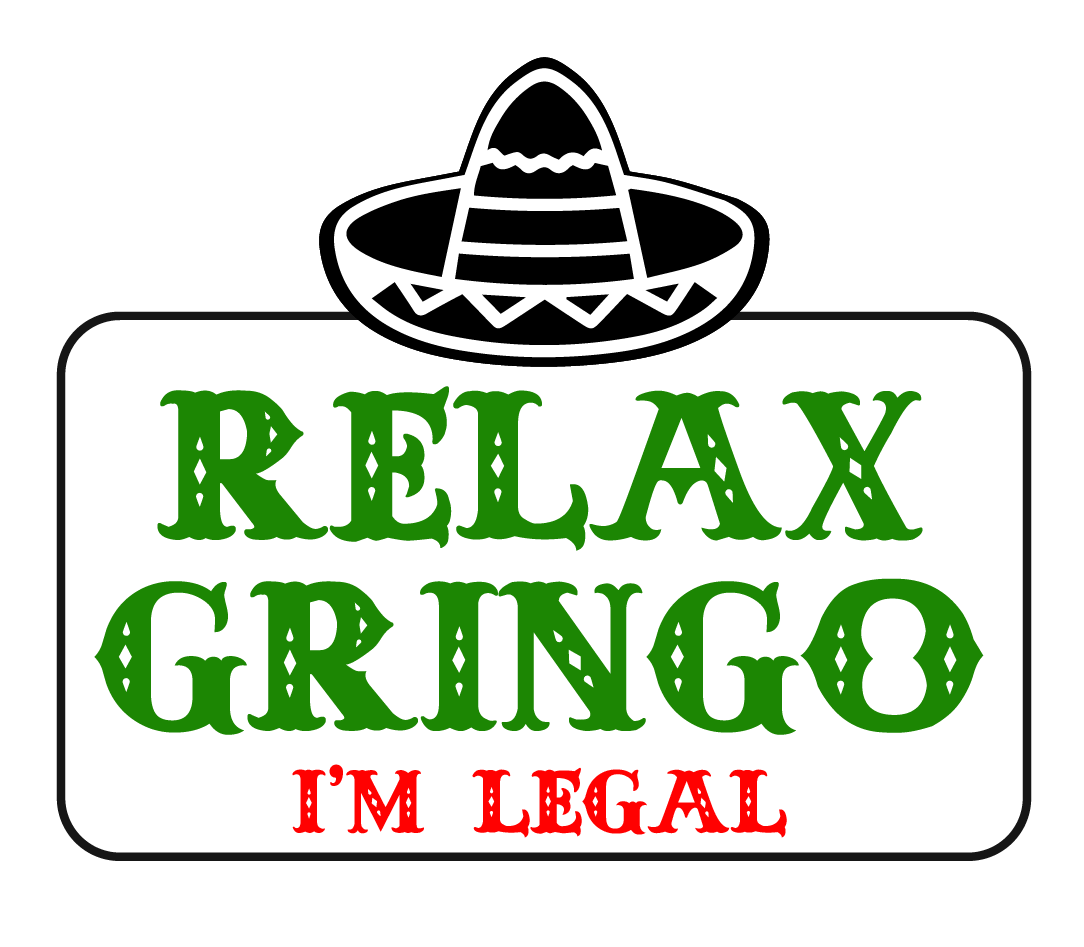 Relax Gringo 3" STICKERS