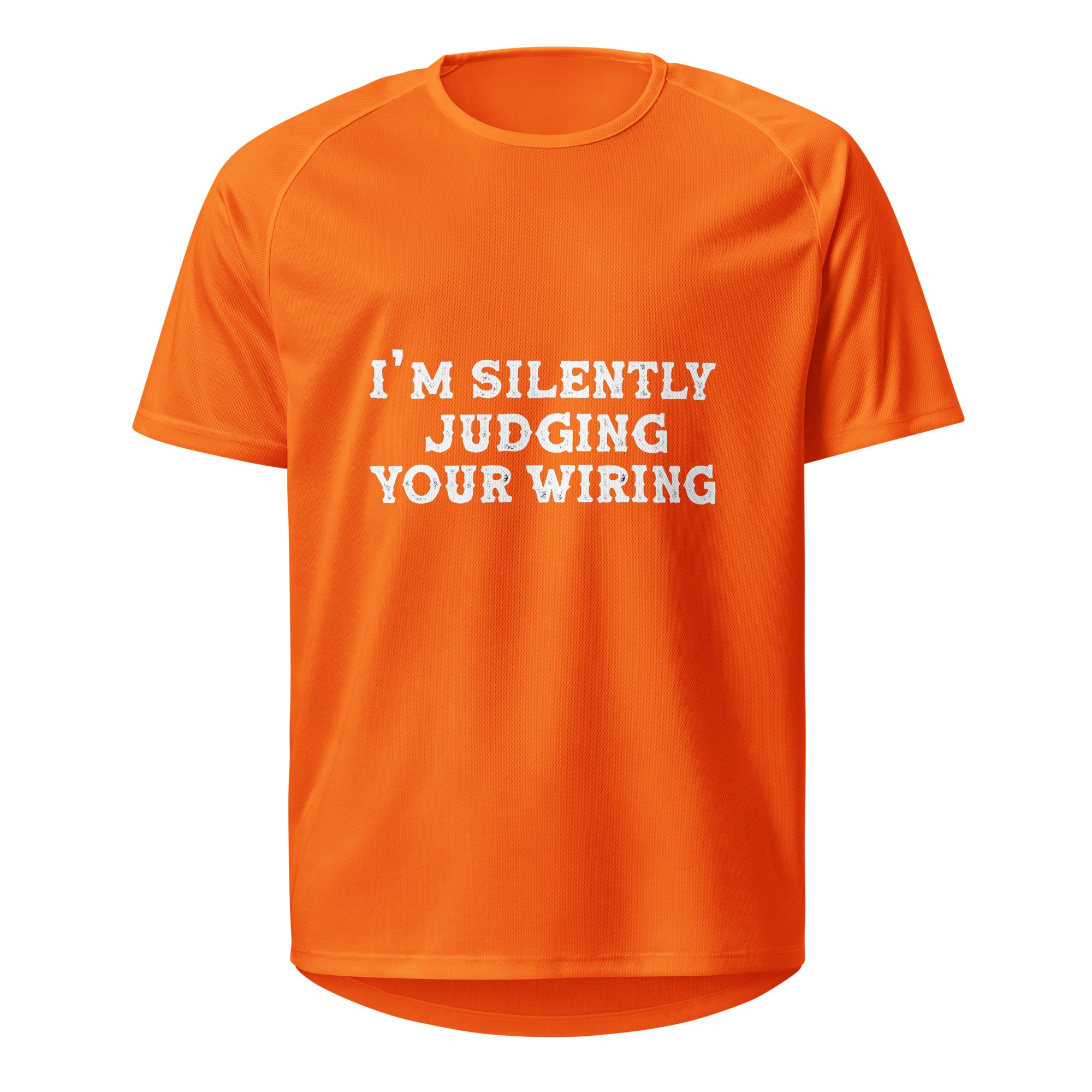 I'm silently judging your wiring Tshirt